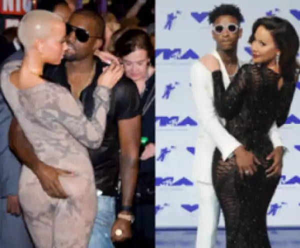 Amber Rose and the men who have grabbed her butt on the red carpet (Photos)